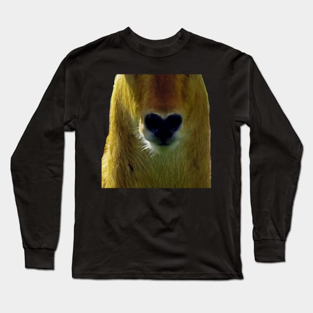 Antelope Mouth Long Sleeve T-Shirt by ellenhenryart